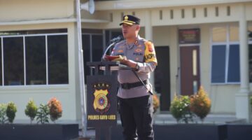 Kapolres Gayo Lues Pimpin Upacara Penganugerahan Tanda Kehormatan Satya Lencana Pengabdian