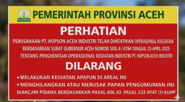 Pabrik Tak Kunjung Berhenti Meski Dilarang, Publik Menunggu Langkah Nyata dari Pemerintah dan Aparat Penegak Hukum