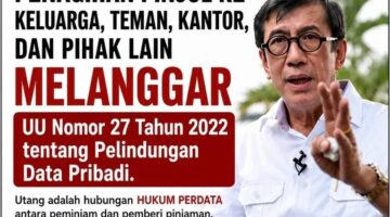 Ketegasan DPR RI Yasonna Laoly Patut Dicontoh, Negara Harus Hadir Lindungi Rakyat