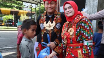 Senyum Anak Yatim Menghiasi Jumat Berkah, Kapolres Aceh Tenggara Salurkan Bantuan Penuh Kasih