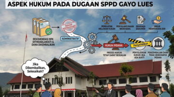 Bukan Sekadar Kembalikan Uang, Dugaan Rekayasa SPPD Gayo Lues Berpotensi Berlanjut ke Ranah Hukum